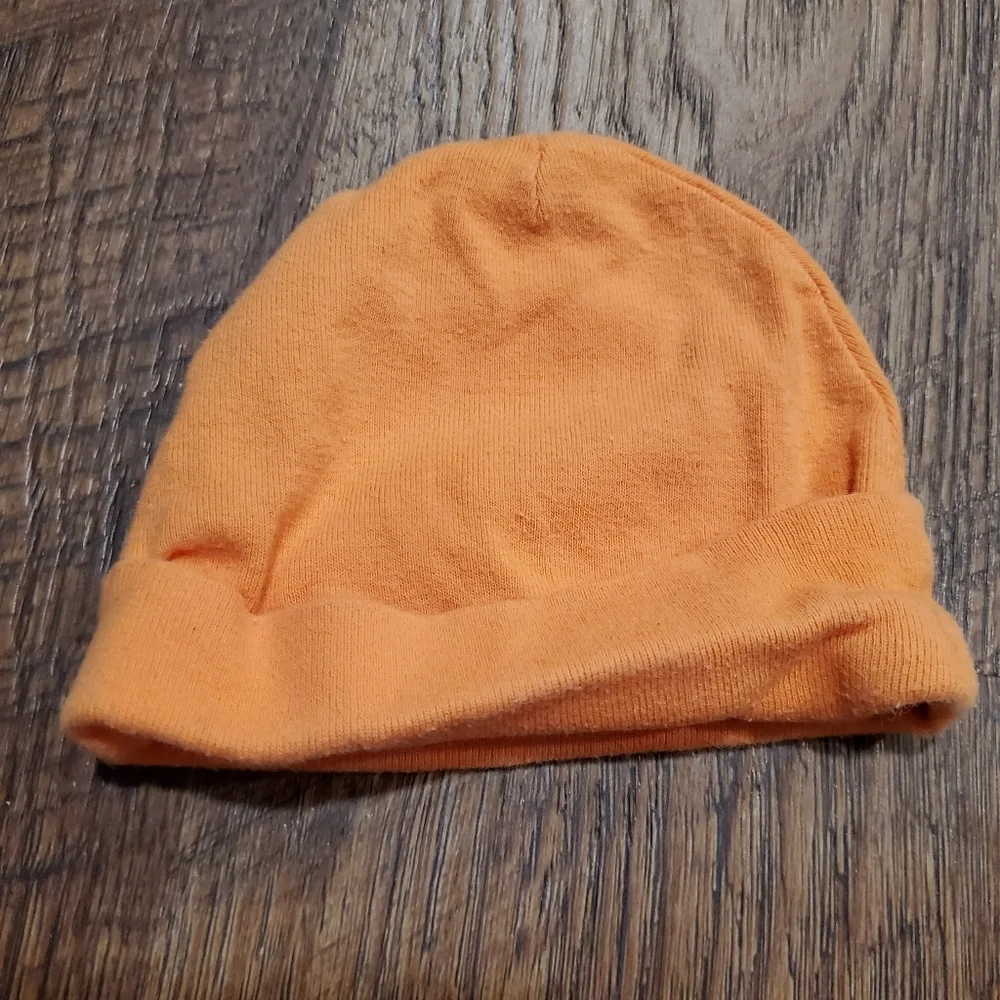 Carters Gerber Baby Essentials 4 Hat Cotton Beanie Star White Gray Orange Unisex